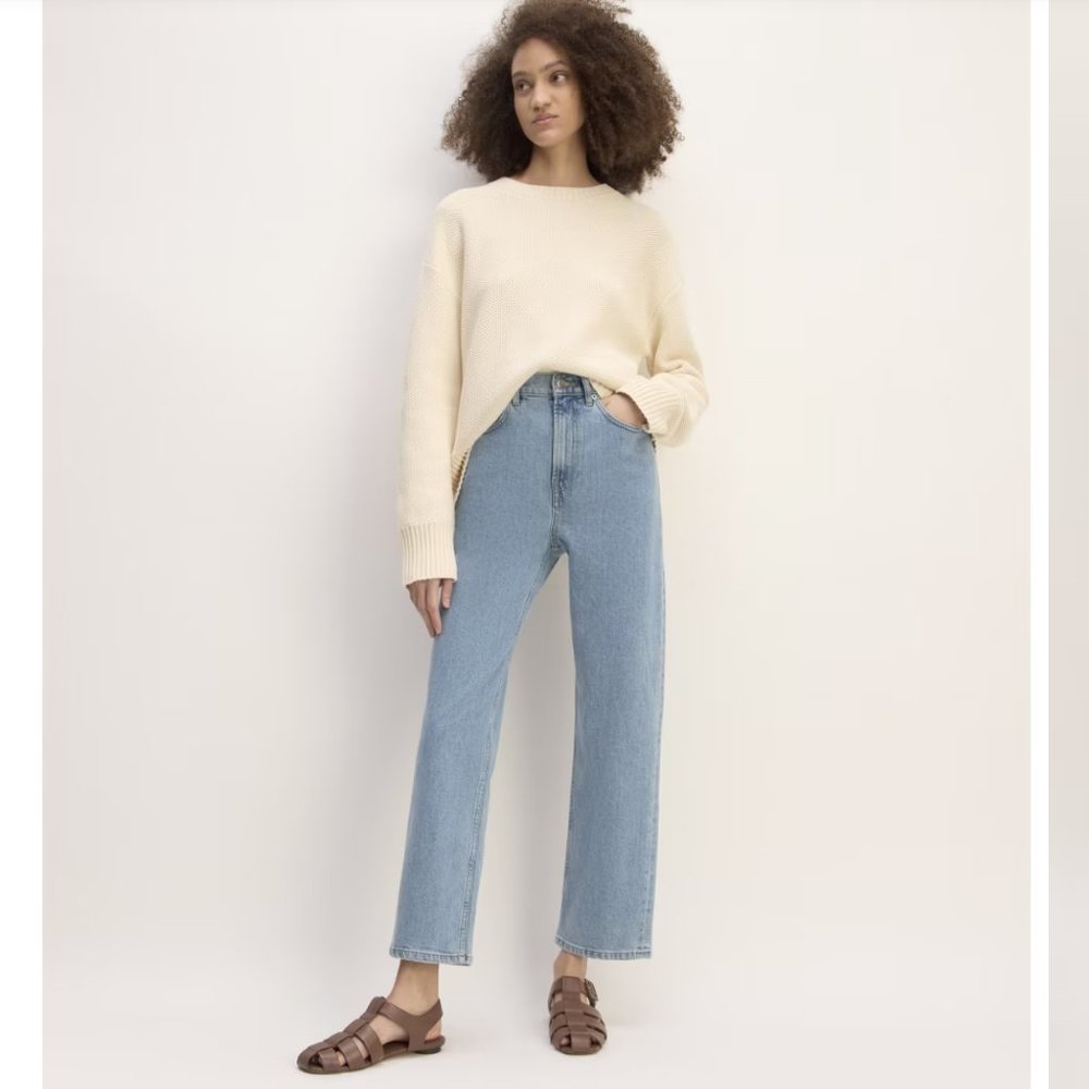 Everlane The Way-High® Jean in Light Indigo